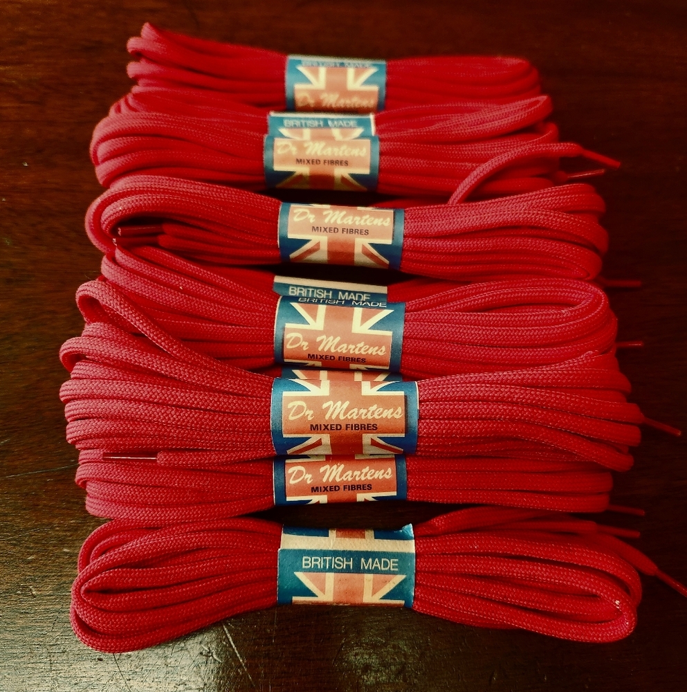 Made in England Dr.Marten boot laces